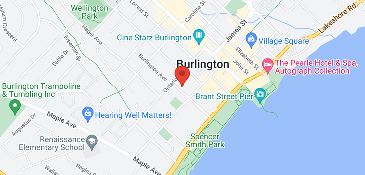 map of 471 BURLINGTON Avenue